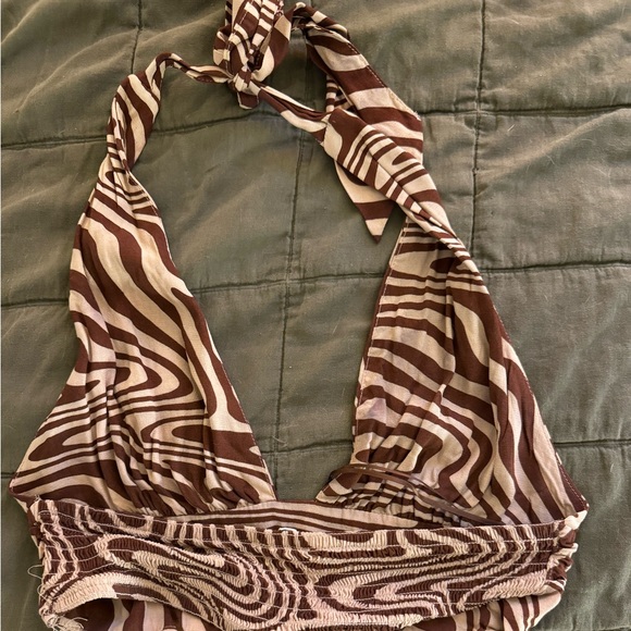 Garage Halter Bra Top - Size Medium - Picture 2 of 3